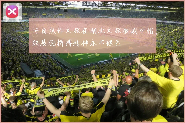 河南焦作文旅在湖北文旅激战中惜败展现拼搏精神永不褪色