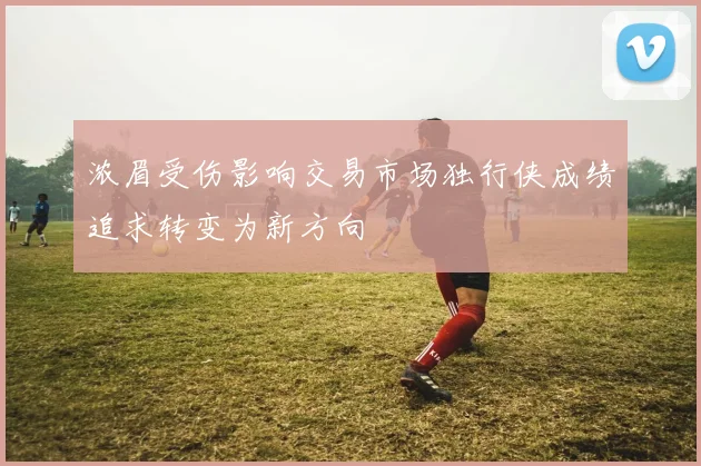 浓眉受伤影响交易市场独行侠成绩追求转变为新方向