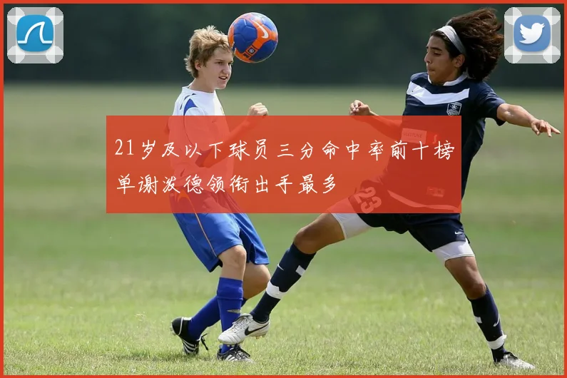 21岁及以下球员三分命中率前十榜单谢泼德领衔出手最多